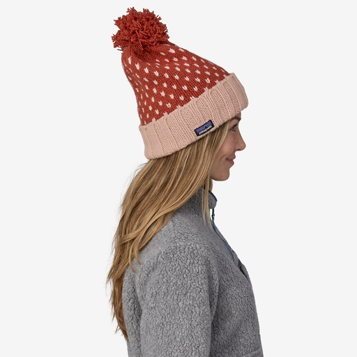 Patagonia Snowbelle Beanie Ridge/Burl Red one size unisex NWT warm soft headband Patagonia Snowbelle Beanie - red (ridge/burl red) main image 4