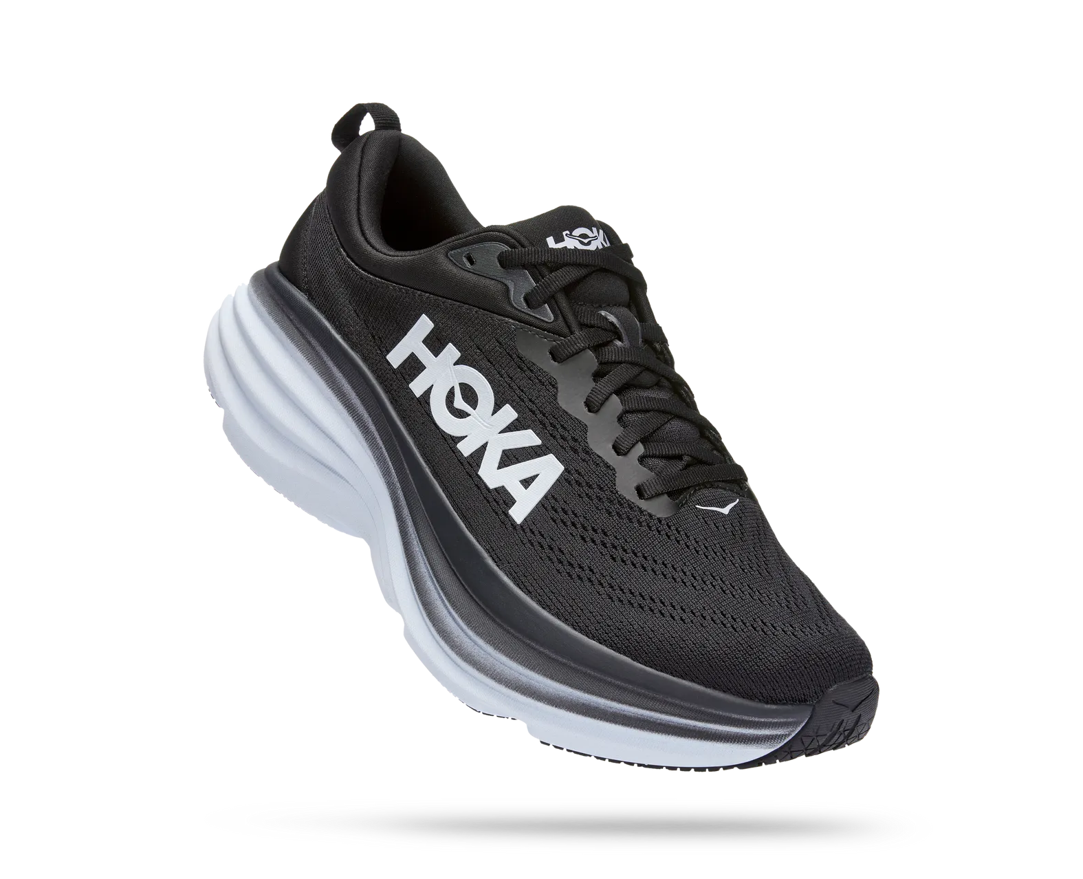 【美品】 HOKA BONDI 8 WIDE メンズ　黒　26.0 Amazon.com | Hoka Mens Bondi 8 Textile Black White Trainers